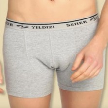 Seher Yıldızı Elastan Boxer SER0060 (6'lı Paket)