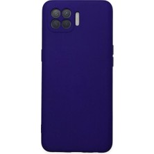 Toptan Bulurum Reno 4 Lite Kılıf Nano Içi Kadife Silikon  Mor