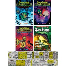 Goosebumps Serisi 4 Kitap Set/dehşet Kampına Hoş Geldiniz + Özel Cetvel