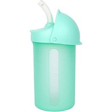 Uravas Store Tomy Boon Swig Küçük Çocuk Silikon Hasır Bardak, 255 Ml, Nane, 1 Count (Pack Of 1)