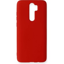 Toptan Bulurum Xiaomi Redmi Note 8 Pro Kılıf Nano Içi Kadife Silikon  Kırmızı