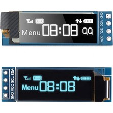 Sensör Modül 128X32 0.91 Inch Mavi OLED LCD Ekran SSD1306