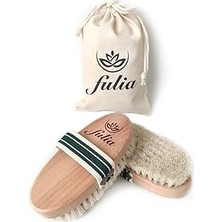 Uravas Store FULIA%100 Doğal At Kılı Selülit Fırçası