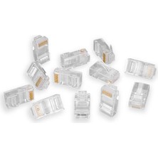 Uravas Store S-Link SL-COB8P Rj-45 Konnektör 100 Lü Paket