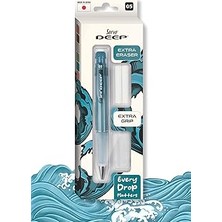 Uravas Store Serve Deep Klm &amp; Grip &amp; Silgi Yedekli Set 05MM Okyanus Mavisi