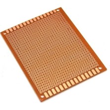 Sensör Modül 6X13 cm Delikli (Bakır) Pertinaks Tek Yüzlü