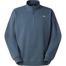 The North Face U Essentıal Lıght Relaxed 1/4 Zıp Crew Unisex Sweatshirt NF0A8GQF0U31