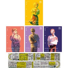 Athica Books Hikaru'nun Veda Ettiği Yaz 3-4-5-6. Ciltler Manga Seti + Özel Cetvel