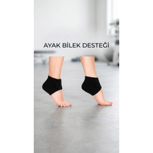 Eco Lounge Silikon Taban Ortopedik 2'li Topuk Dikeni Destek Çorap Seti