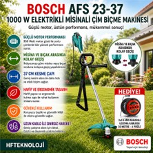 Bosch  1000 W Elektrikli Misinalı Çim Biçme Makine + 30 Metre Uzatma Kablosu 3x2.5 mm  4 Prizli Hediye