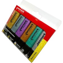Penmark Fosforlu Kalem 6 Lı Asetat Karışık Renk Simli Cinsiyet Belirtilmemiş HS-505-6S