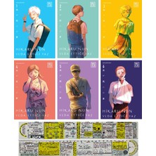 Athica Books Hikaru'nun Veda Ettiği Yaz 1-2-3-4-5-6. Ciltler Manga Seti + Özel Cetvel Mokumokuren Yazarı