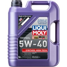 Liqui Moly Synthoil High Tech 5W-40 5 Litre Motor Yağı ( Üretim Yılı: 2025)