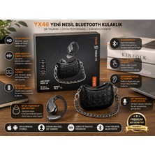 GUNKES Kadınlara Özel Mini Çanta Tasarımlı Full Hd Ses YX46 Ios Android Uyumlu Kadın Bluetooth Kulaklık