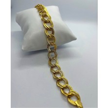 Kuyumcu Model Gold Oval Halka Bileklik