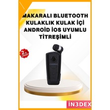 İn3dex Klipsli Gürültü Önleyici Bluetooth Kulaklık 8 Saat Konuşma Süresi