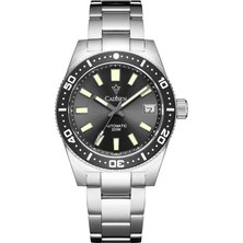 Cadisen 38MM Çelik Kordon Erkek Kol Saati C8207 Siyah