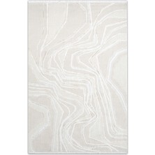 Atlas Halı Hermes HU03A Bej Modern Salon Halisi 80 x 150 cm