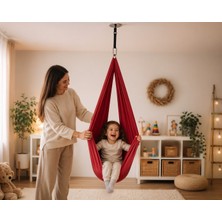 Duyu Bütünleme Hamak Salıncak | Ergoterapi Destekli | Çocuk Için Güvenli Ev Tipi Salıncak | Çocuk Yoga Salıncak