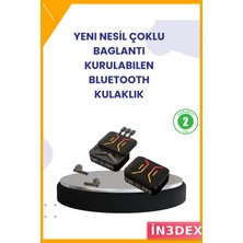 İn3dex Kablosuz Kulak Içi Kulaklık 300MAH Şarj Kutusu 40MAH Batarya