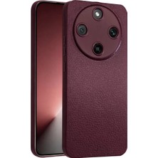 Huawei Honor Magic 8 Lite Thermax Silikon Kılıf  Bordo