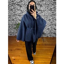 Nuriva Store Lacivert Kaşe Panço Standart Beden