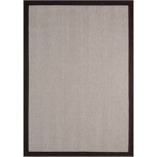 Veja Home Sisal Plus Balık Sırtı 1147 Bej Siyah Hasır Görünümlü Mutfak Koridor Salon Halısı