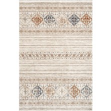 Royal Halı Armonika YT04B Bej Modern Salon Halisi 80 x 150 cm