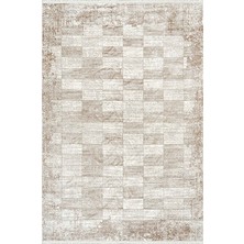 Royal Halı Diva DZ02A Bej Modern Salon Halisi 150 x 80 cm