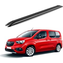 Türkmen Opel Combo Premium Tavan Çıtası Alüminyum Siyah 2019 ve Sonrası