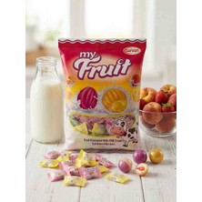 Sarvan Myfruıt Sütlü Meyveli Bonbon Şeker 800GR Bayramlık, Ikramlık, Hediyelik