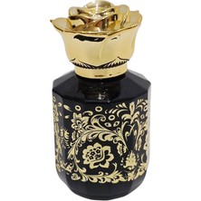 Hasyılmaz Desenli Doldurulabilir Parfüm Şişesi 50ML (Siyah - 003)