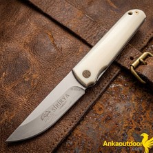 Gvs Orijinal Sibirya Gravion Elite Line Bıçak Damascus Desen