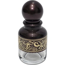Hasyılmaz Desenli Doldurulabilir Parfüm Şişesi 35ML (Kahverengi - 004)