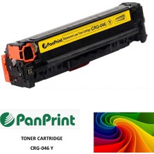PanPrint Canon I-Sensys MF-734CDW Muadil Sarı Toner (CRG-046)