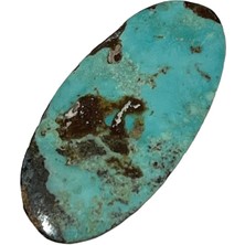 Hasyılmaz Doğal Iran Nişabur Firuze (Turkuaz) Taşı 13,30 Karat - 2,65 Gram T199