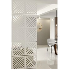 Kayasan Ahşap Kayasan ® Lazer Kesim Sarkıt Paravan, Ahşap Seperatör, Oda Ayırıcı 4'lü Panel Levha Seti