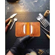 Vintage Leather Craft Hakiki Deri Kartlık