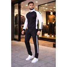Zeyra Light Yeni Sezon Dik Yaka Fermuarlı Comfort Fit Erkek Eşofman Takımı