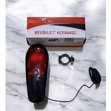 Rectus 8 Sesli Bisiklet Kornası (Siyah)