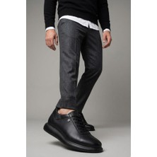 Pisagor PS-1795 Erkek Hakiki Deri Sneakers & Spor Ayakkabı