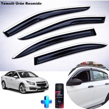 Caraks Cruze Sedan Mügen Cam Rüzgarlığı Abs Nikelajlı Cam Rüzgarlığı 2009-2017 4 Lü + Ebrayn 150 ml Koku