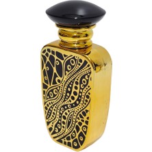 Hasyılmaz Desenli Doldurulabilir Parfüm Şişesi 50ML (Siyah - 001)