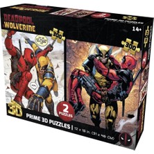 Senka Prime 3D Deadpool Ikili Puzzle 300 Parça