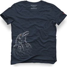 Tarrzzcom Unisex Tasarım Tshirt Kuzgun