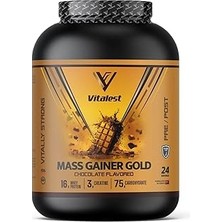 Uravas Store Mass Gainer 2400 gr Çikolata Aromalı | Yüksek Kalorili Kilo ve Hacim Artırıcı Toz Takviye | Sporcu
