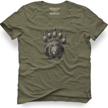 Tarrzzcom Unisex Tasarım Tshirt Grizzly
