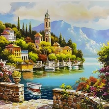 Elegantshop Sayılarla Tuval Boyama Seti 40*50 cm YCGJ37885