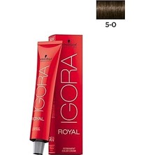 Uravas Store Schwarzkopf Igora Royal Saç Boyası 60ML-NO - 5.0 Açık Kahve