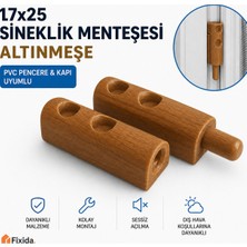Fixida 17X25 Sineklik Menteşe Altınmeşe/kahverengi Renk 10'lu